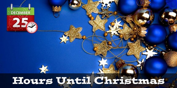 How Many Hours Until Christmas