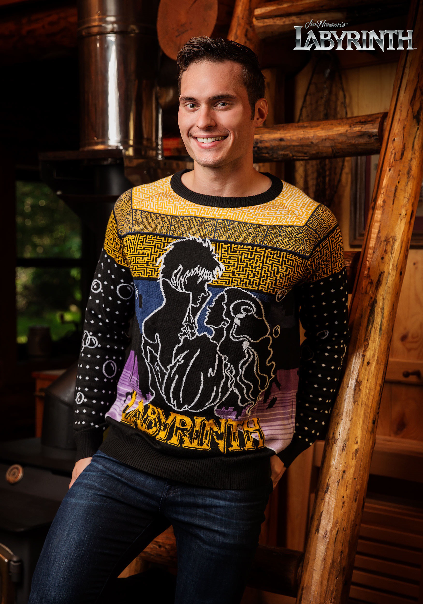 Labyrinth Christmas Sweater