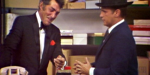 Dean Martin 1968 Christmas Show Bob Newhart toupee scene