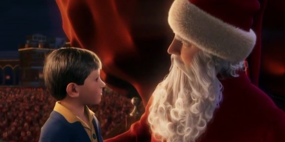 The Polar Express – The First Gift of Christmas Scene