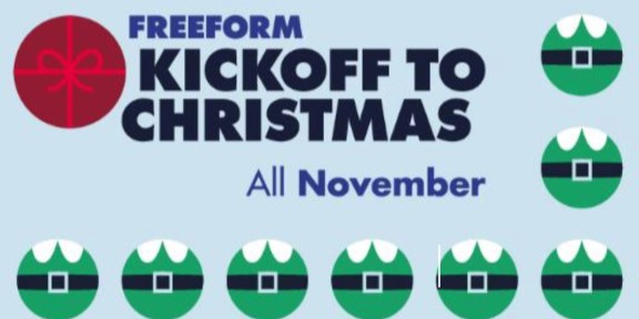 Freeform’s November “Kickoff To Christmas” TV lineup