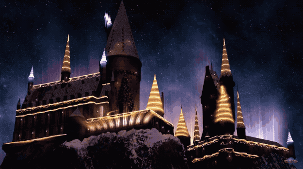 Christmas at Hogwarts Castle Universal Studios
