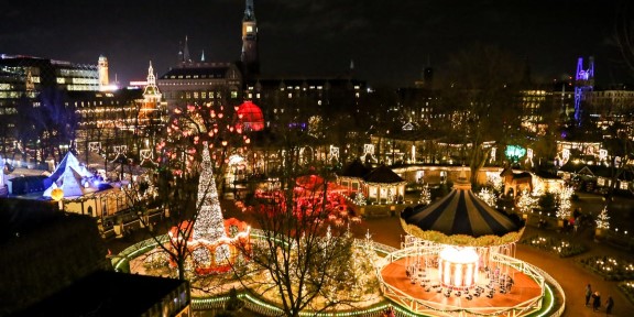 Christmas at Tivoli Gardens – Copenhagen Denmark