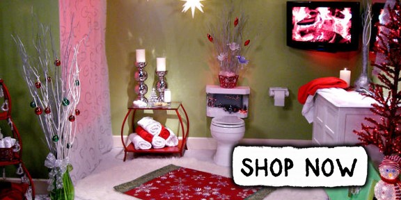 Christmas Bathroom Decor