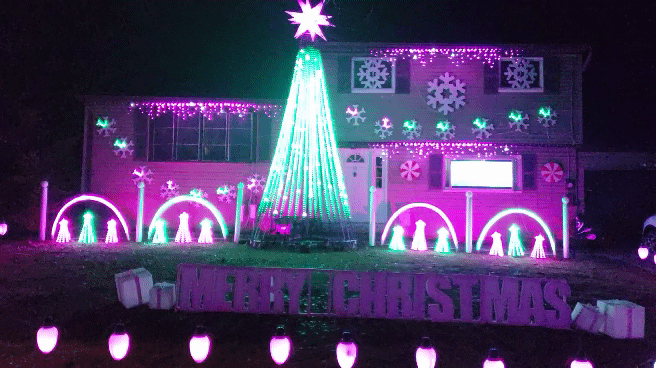 Christmas Light Show by Larsen Lights