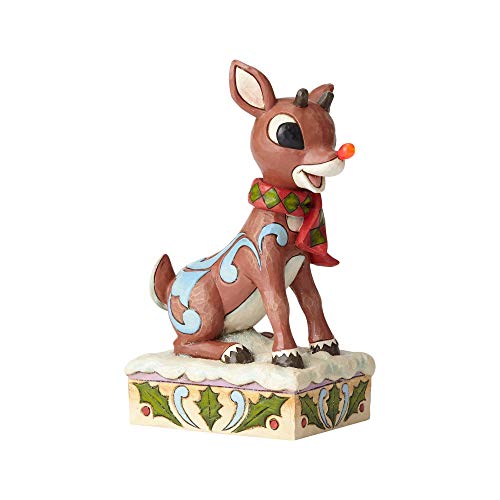 Rudolph with Lighted Nose Figurine