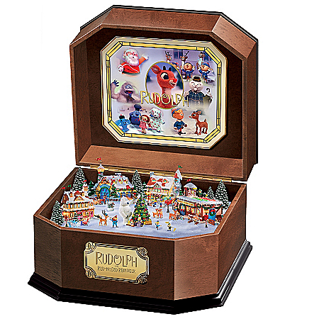 Rudolph The Red-Nosed Reindeer Music Box