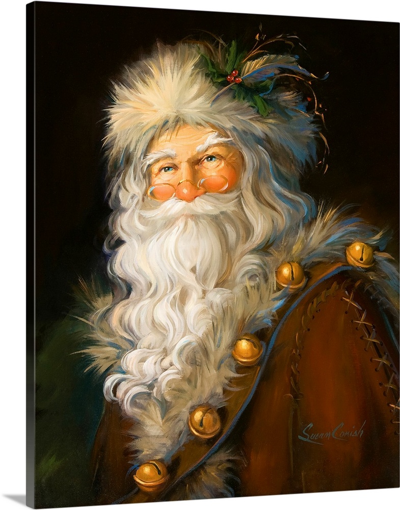 Father Christmas Wall Art