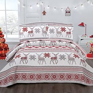 Christmas Quilt Reindeer Pattern