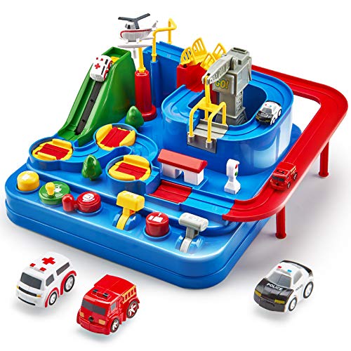 City Rescue Educational Toy Vehicle Puzzle