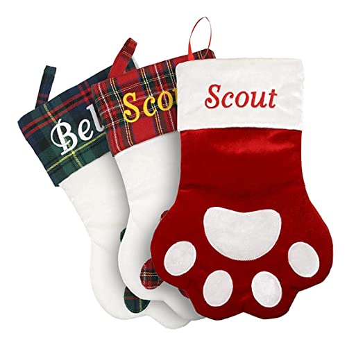 Personalized Christmas Stocking for Dogs and Cats
