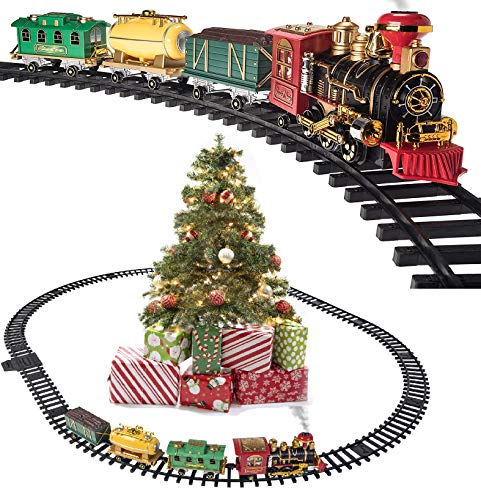 Prextex Christmas Train Set- Around The Christmas Tree