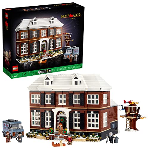 LEGO Ideas Home Alone 21330 Building Kit; Buildable Movie Memorabilia; Delightful Gift Idea for Millennials (3,957 Pieces)